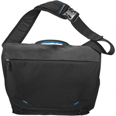 Borsa messenger portacomputer Checkpoint Friendly, nero