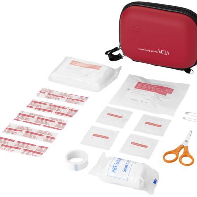 Kit primo soccorso 10 pezzi, rosso