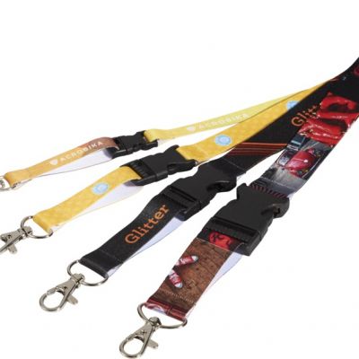 Lanyard Balta, sublimazione su due lati.