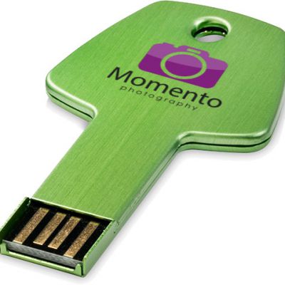 USB Key  in metallo a forma di chiave 16gb