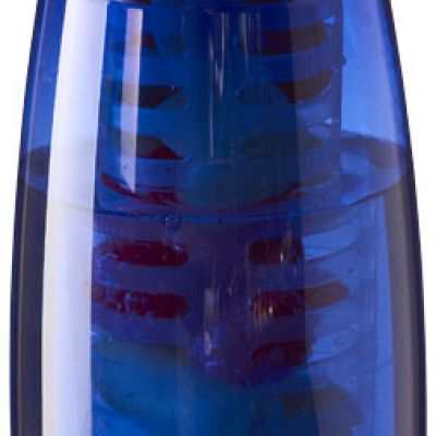 Borraccia sportiva H2O Pulse® da 600 ml con coperchio a scatto e infusore