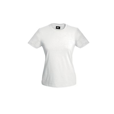 T-shirt donna 155gr cotone pettnato