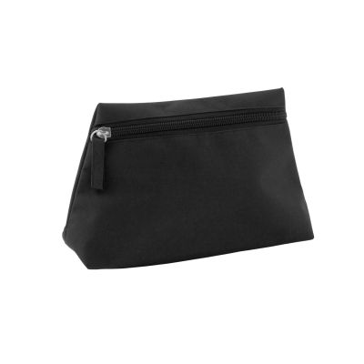 Pochette per make-up con zip in poliestere