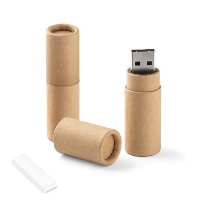 Chiavetta USB fino a 32GB retrattile con moschettone