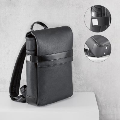 Zaino porta computer da 15,6"tasche multiple, dotato di schienale imbottito e spallacci imbottiti regolabili