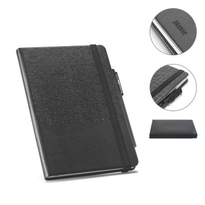 Notebook con penna carta riciclata