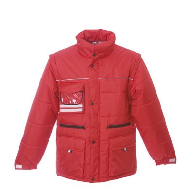 Giubbino imbottito in softshell