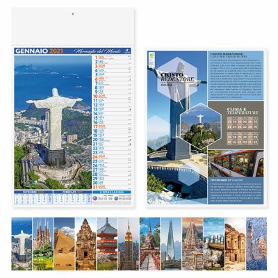 Calendario illustrato coffe & lounge bar 12 fogli mensile