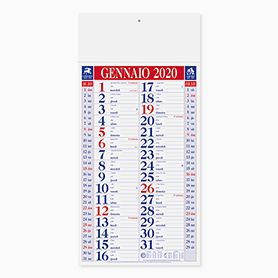 Calendario olandese color mensile 12 fogli carta patinata