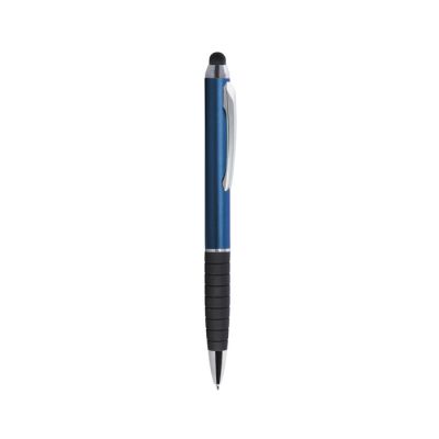 JOAN Penna a sfera in metallo con refill blu e punta touch