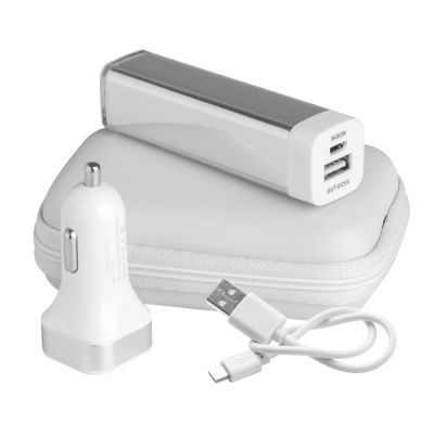 Set Ricarica - Power Bank 2600 mAh Portland