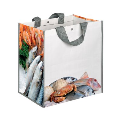 BORSA SHOPPING CON SOFFIETTO FORMAGGI