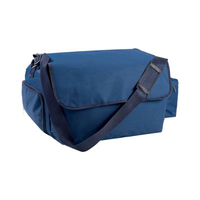 Borsone da viaggio/sport nylon 600 D ampie tasche laterali