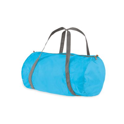 Borsone da viaggio/sport nylon 600 D ampie tasche laterali