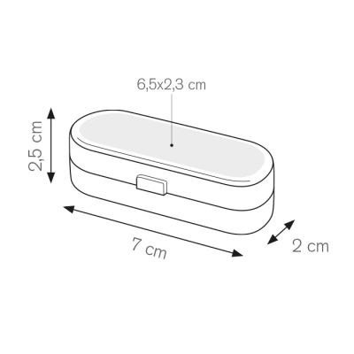 Portapillole life 3 scomparti separati